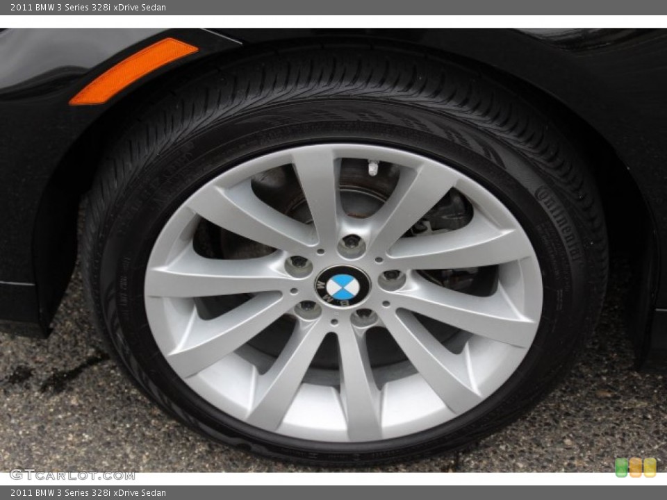2011 BMW 3 Series 328i xDrive Sedan Wheel and Tire Photo #79634651