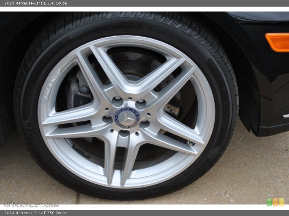 2010 Mercedes-Benz E 350 Coupe Wheel and Tire Photo #79639832