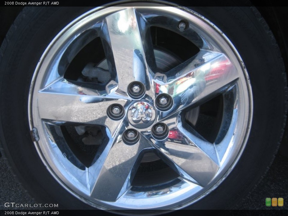 2008 Dodge Avenger R/T AWD Wheel and Tire Photo #79640052