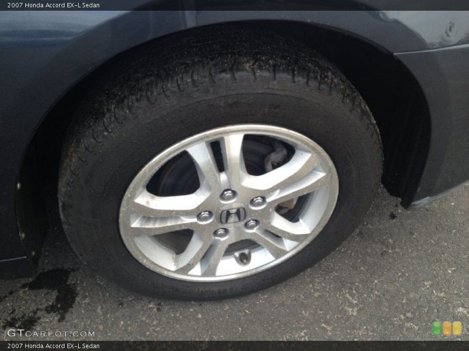 2007 Honda Accord EX-L Sedan Wheel and Tire Photo #79646362