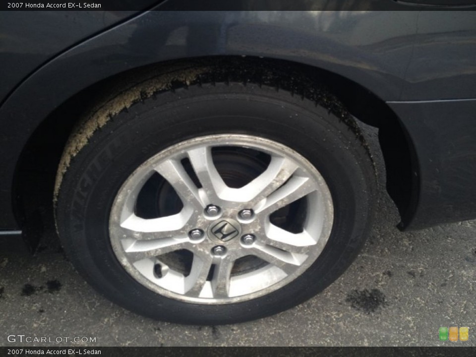 2007 Honda Accord EX-L Sedan Wheel and Tire Photo #79646585
