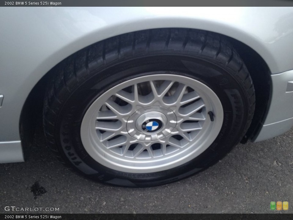 2002 BMW 5 Series 525i Wagon Wheel and Tire Photo #79647032