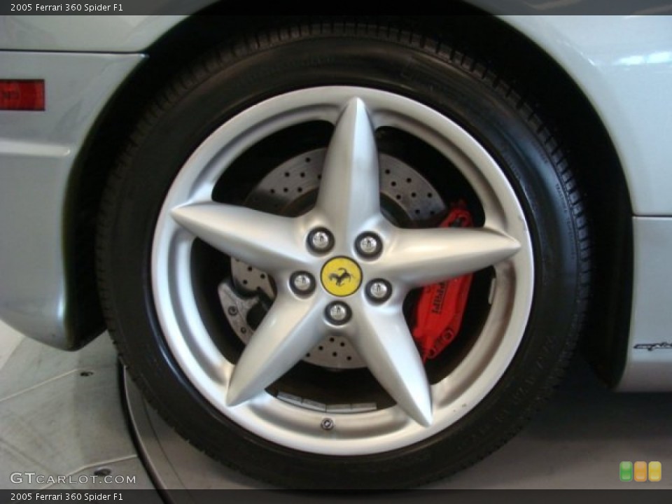 2005 Ferrari 360 Spider F1 Wheel and Tire Photo #79649387