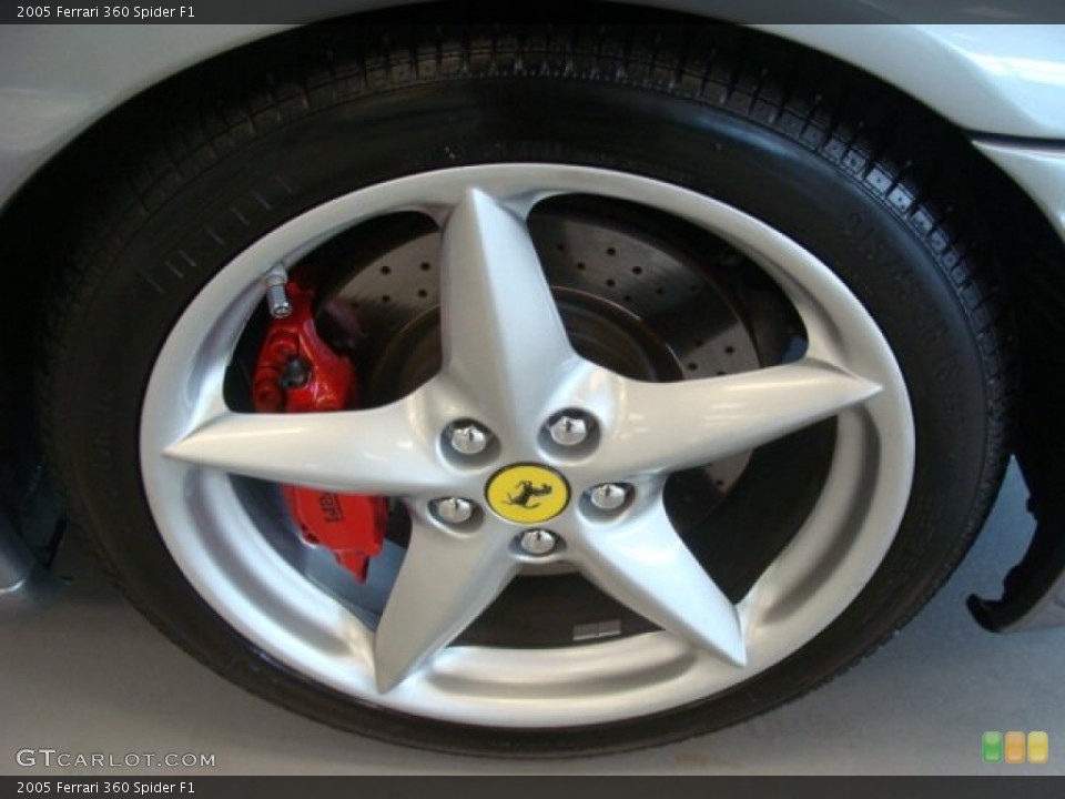 2005 Ferrari 360 Spider F1 Wheel and Tire Photo #79649396