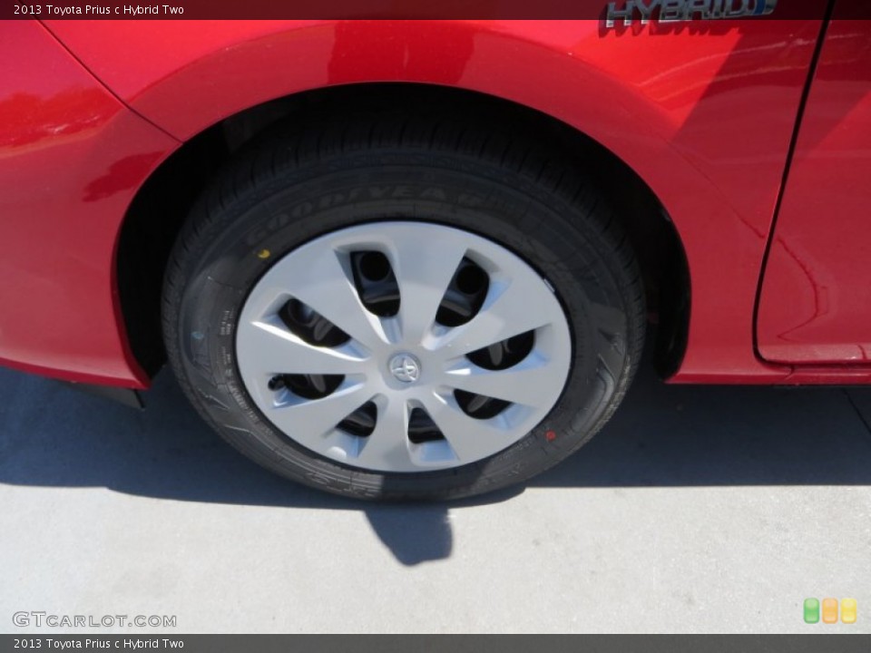 2013 Toyota Prius c Hybrid Two Wheel and Tire Photo #79651148