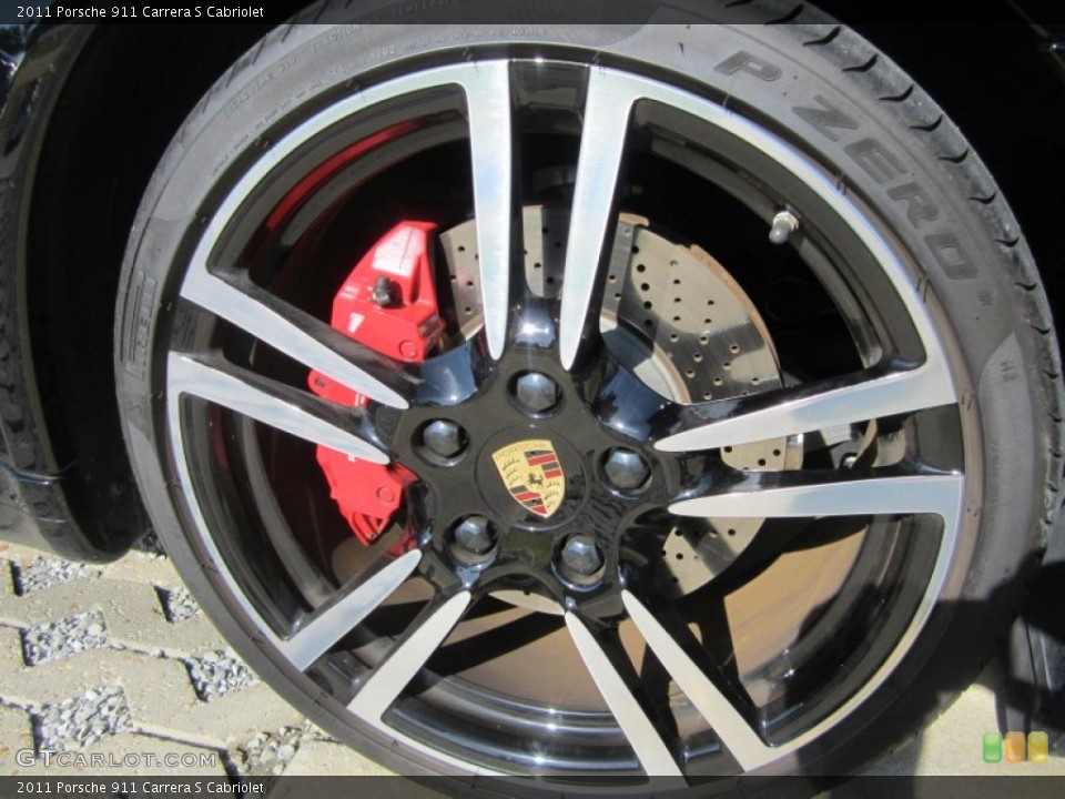 2011 Porsche 911 Carrera S Cabriolet Wheel and Tire Photo #79654458