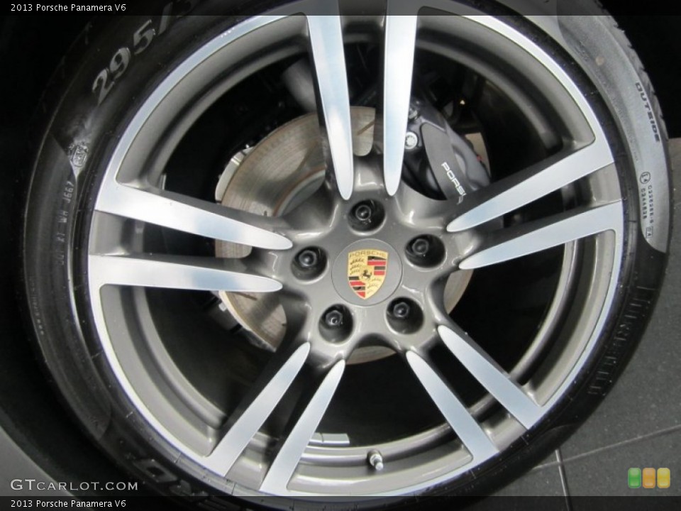 2013 Porsche Panamera V6 Wheel and Tire Photo #79654721