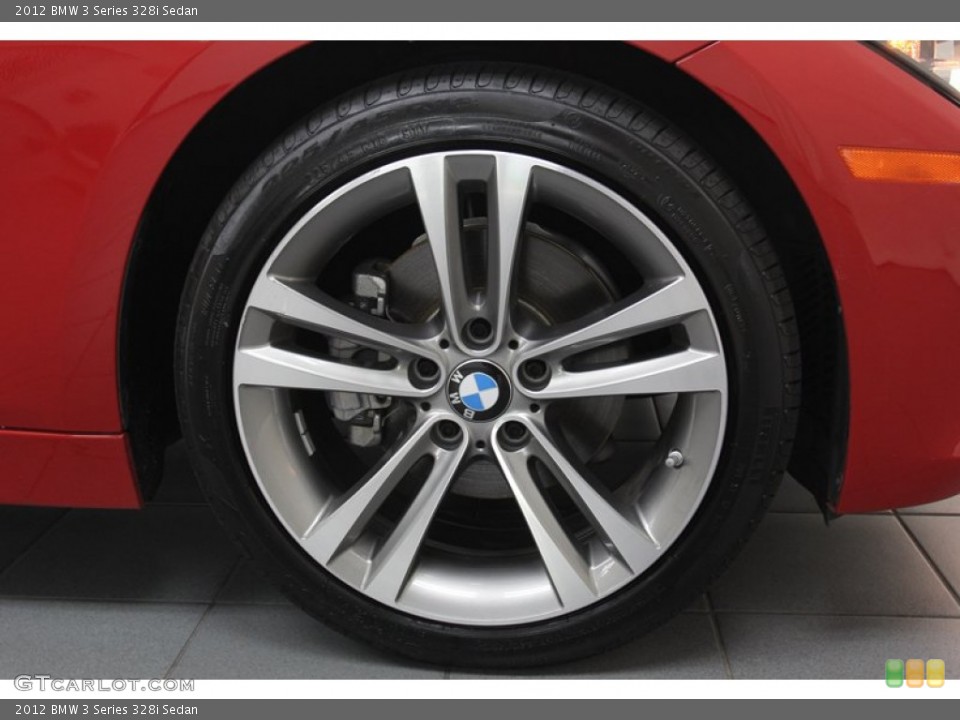 2012 BMW 3 Series 328i Sedan Wheel and Tire Photo #79654811