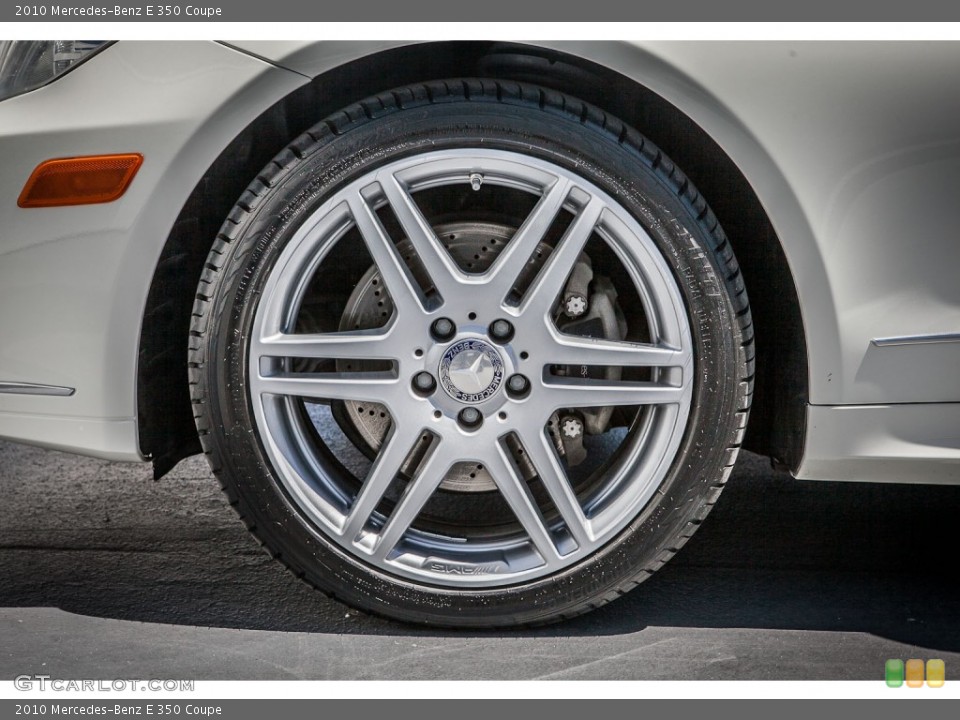 2010 Mercedes-Benz E 350 Coupe Wheel and Tire Photo #79659132