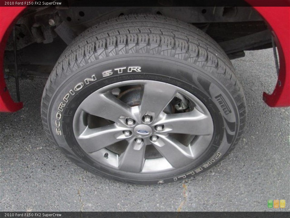 2010 Ford F150 FX2 SuperCrew Wheel and Tire Photo #79659535