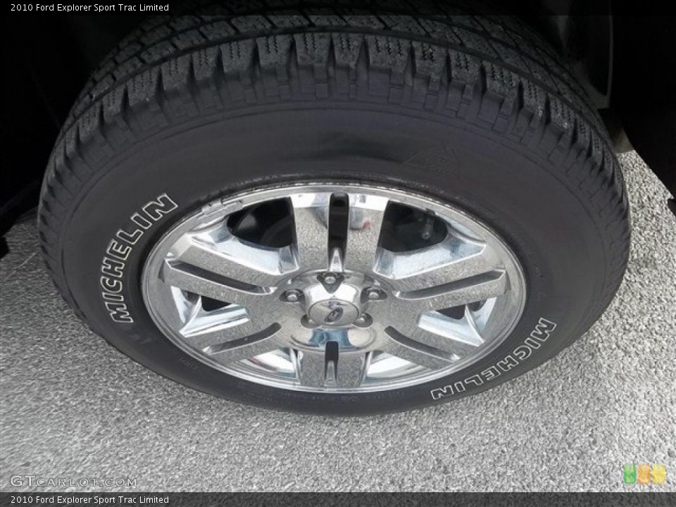 2010 Ford Explorer Sport Trac Limited Wheel and Tire Photo #79661168