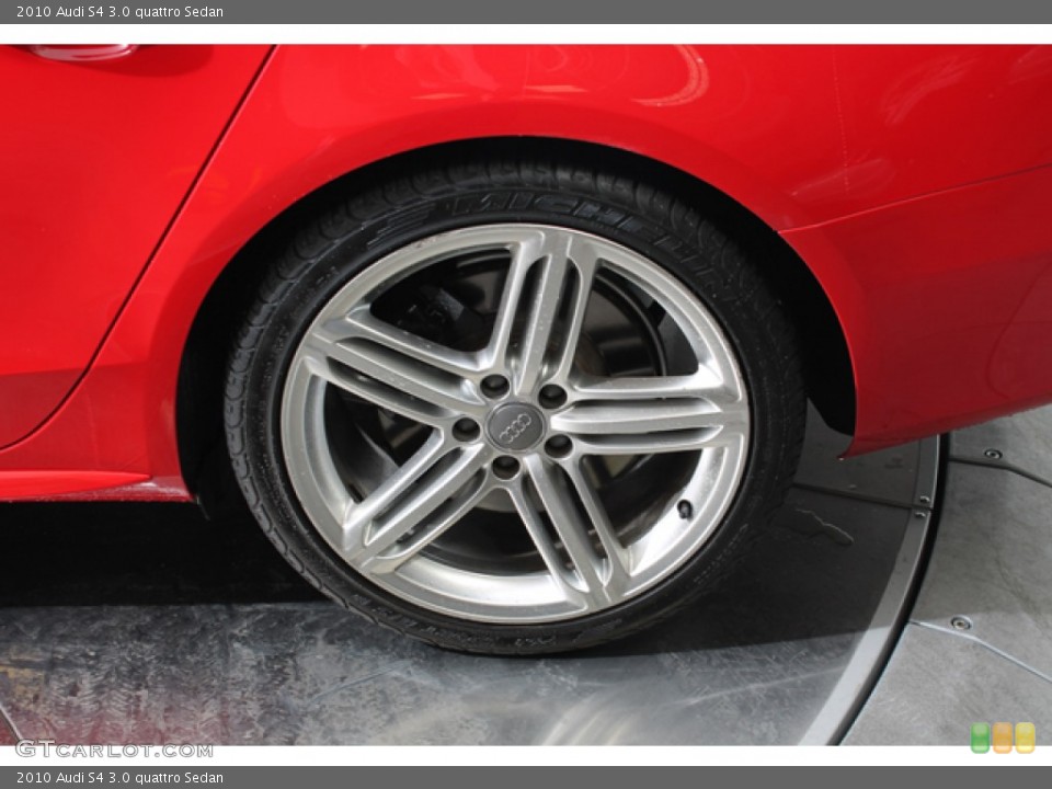 2010 Audi S4 3.0 quattro Sedan Wheel and Tire Photo #79662672