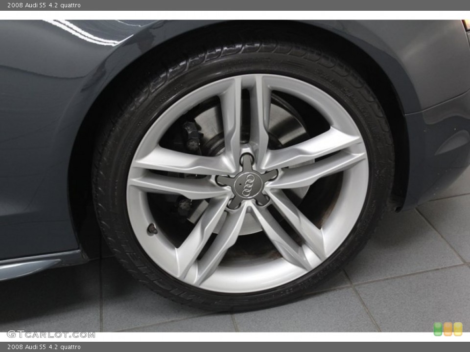 2008 Audi S5 4.2 quattro Wheel and Tire Photo #79662941