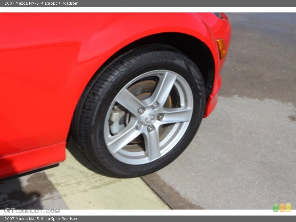 2007 Mazda MX-5 Miata Sport Roadster Wheel and Tire Photo #79663203