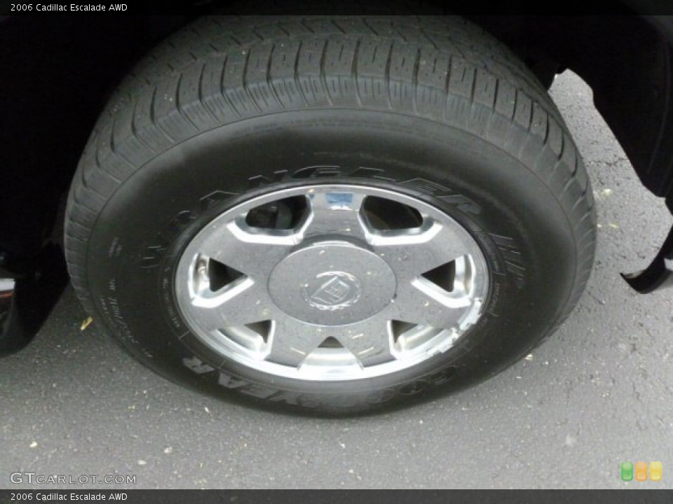 2006 Cadillac Escalade AWD Wheel and Tire Photo #79663955