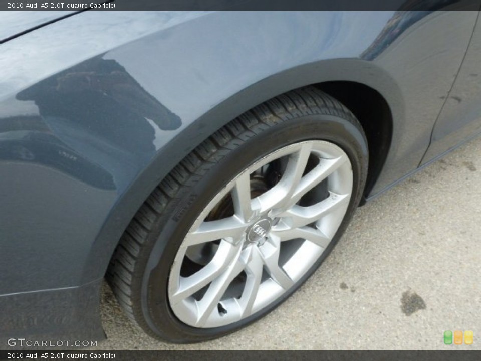 2010 Audi A5 2.0T quattro Cabriolet Wheel and Tire Photo #79664514