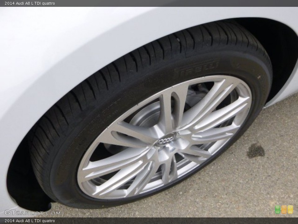 2014 Audi A8 L TDI quattro Wheel and Tire Photo #79665264