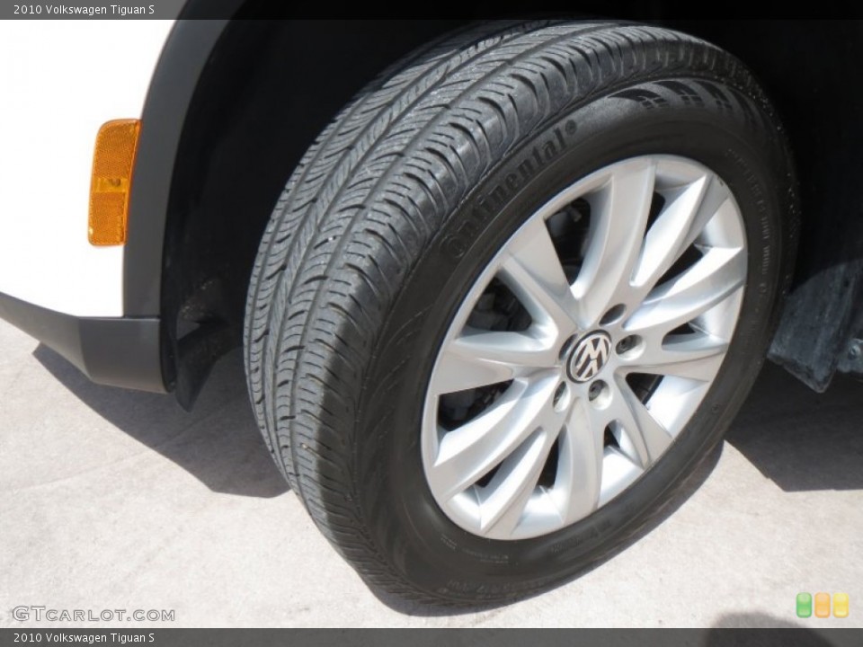 2010 Volkswagen Tiguan S Wheel and Tire Photo #79666767