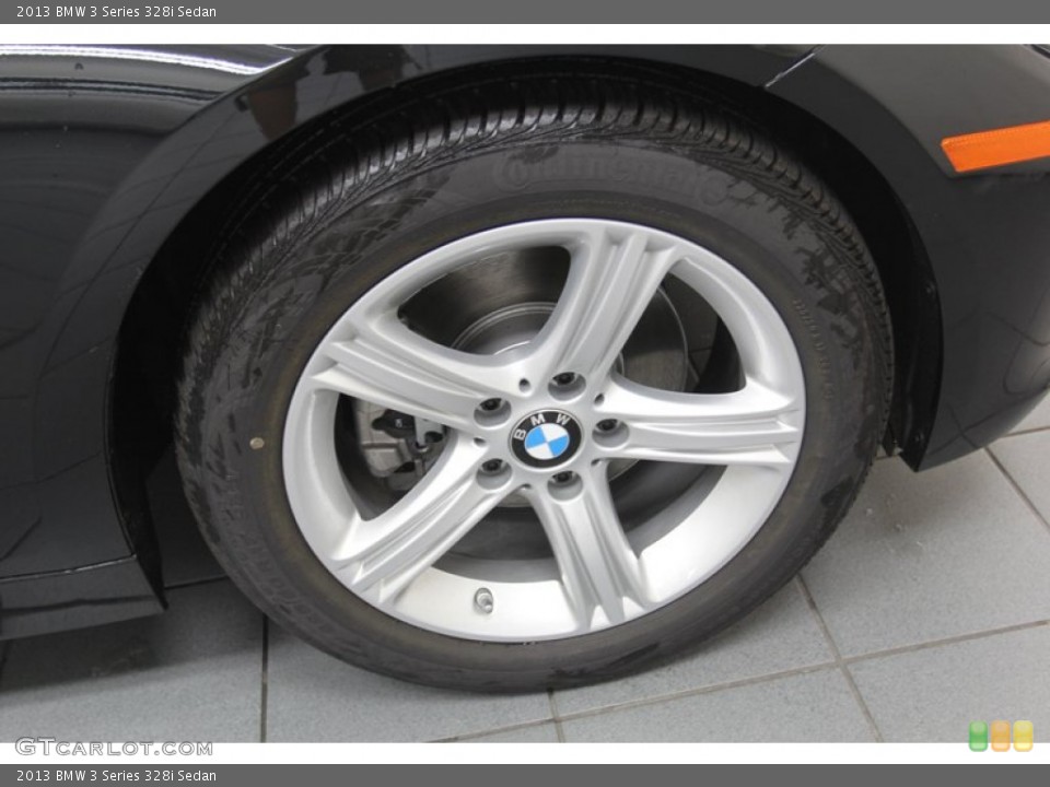 2013 BMW 3 Series 328i Sedan Wheel and Tire Photo #79668322