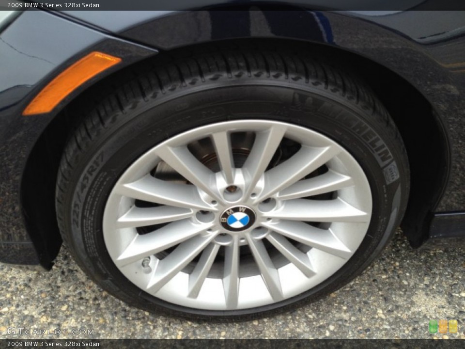 2009 BMW 3 Series 328xi Sedan Wheel and Tire Photo #79669445