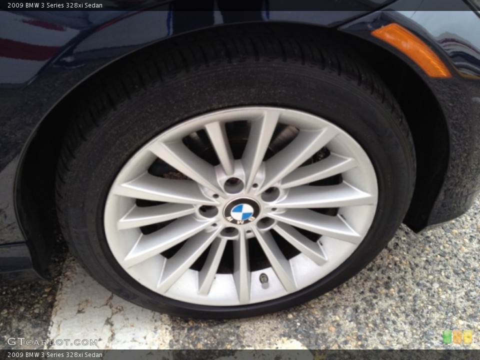 2009 BMW 3 Series 328xi Sedan Wheel and Tire Photo #79669755