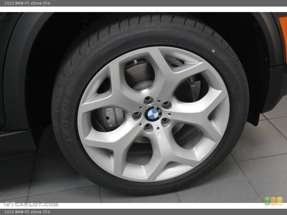 2013 BMW X5 xDrive 35d Wheel and Tire Photo #79674263