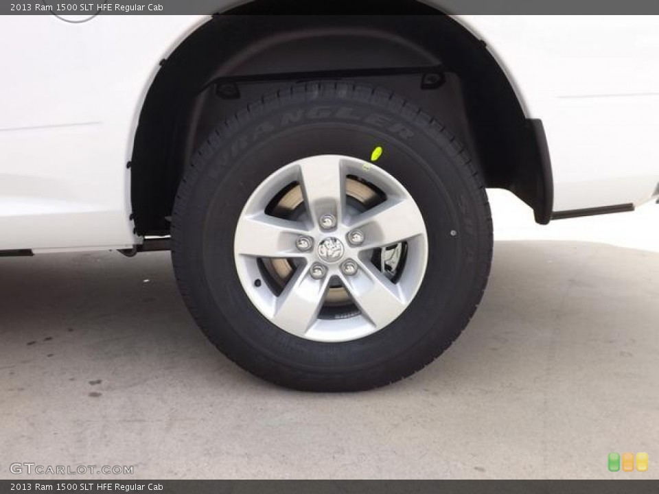 2013 Ram 1500 SLT HFE Regular Cab Wheel and Tire Photo #79676615