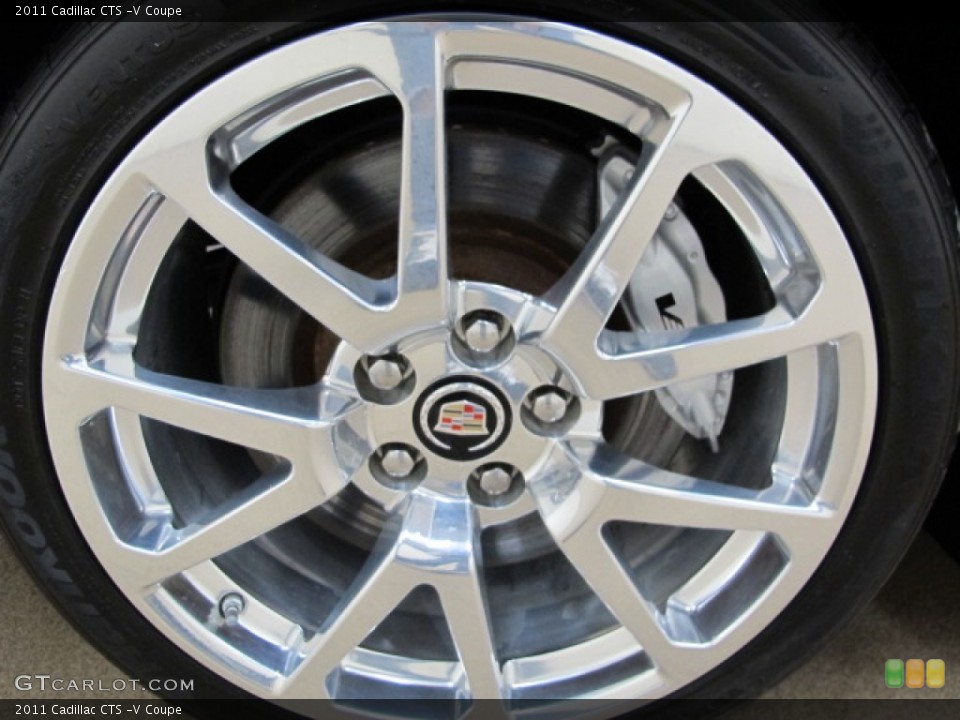 2011 Cadillac CTS -V Coupe Wheel and Tire Photo #79677053