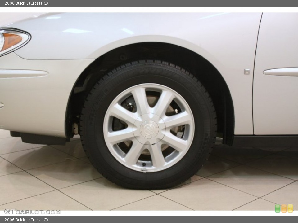2006 Buick LaCrosse CX Wheel and Tire Photo #79680906