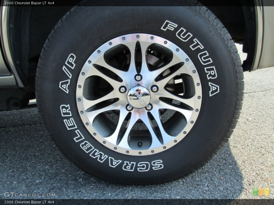 2000 Chevrolet Blazer Custom Wheel and Tire Photo #79682031