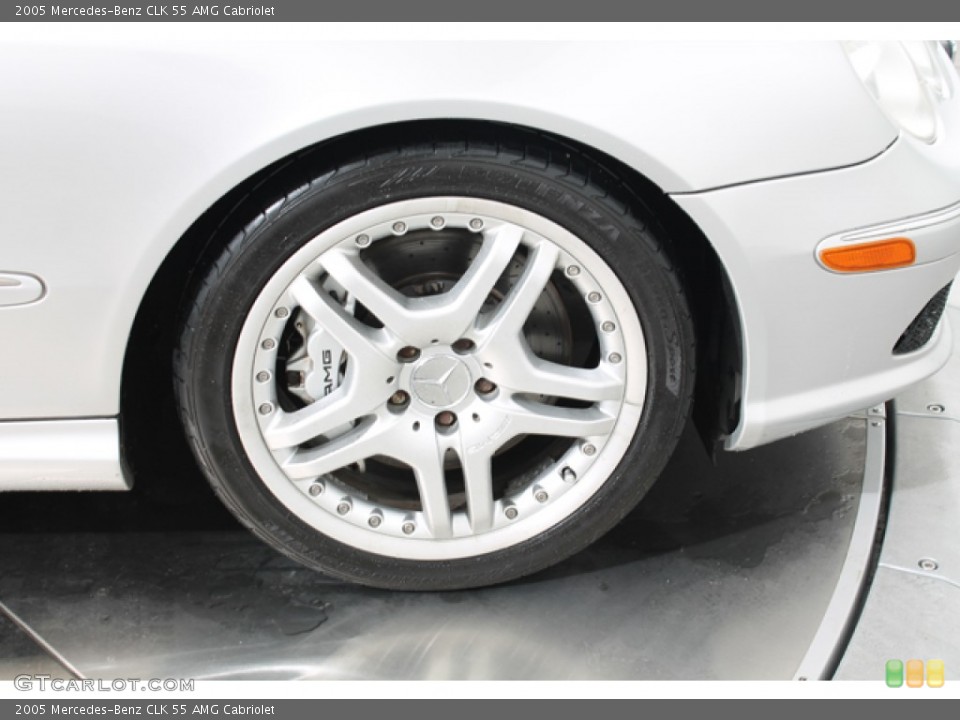 2005 Mercedes-Benz CLK 55 AMG Cabriolet Wheel and Tire Photo #79690909