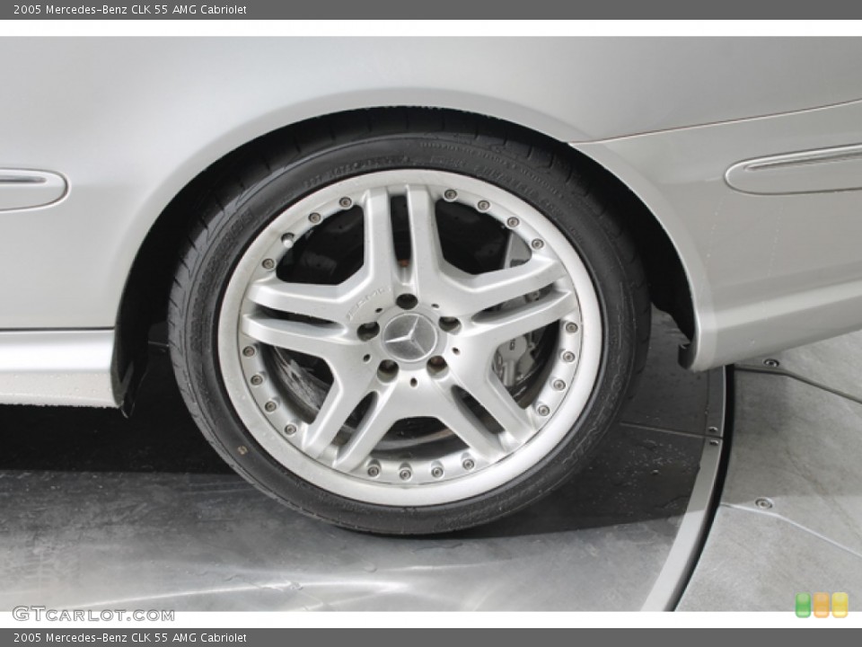 2005 Mercedes-Benz CLK 55 AMG Cabriolet Wheel and Tire Photo #79690969