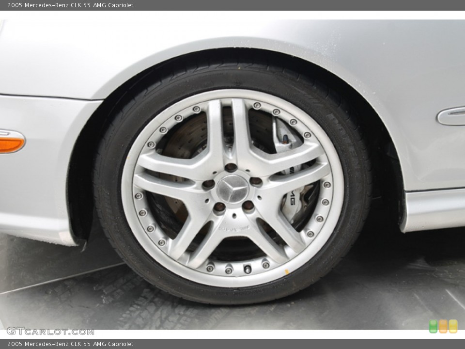 2005 Mercedes-Benz CLK 55 AMG Cabriolet Wheel and Tire Photo #79690987