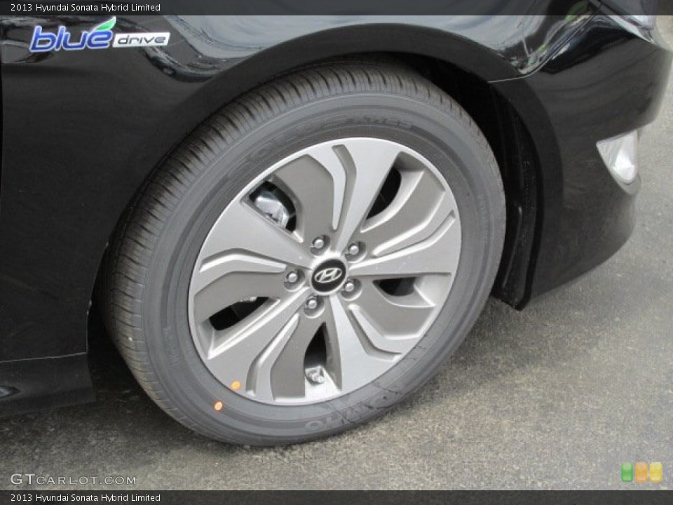 2013 Hyundai Sonata Hybrid Limited Wheel and Tire Photo #79695251