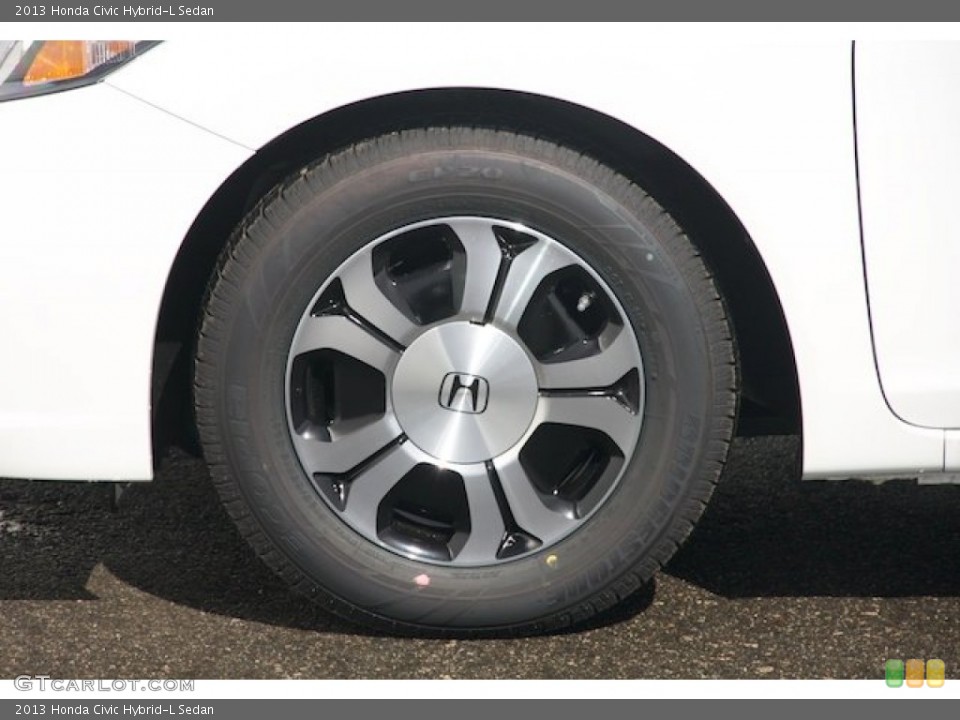 2013 Honda Civic Hybrid-L Sedan Wheel and Tire Photo #79710329