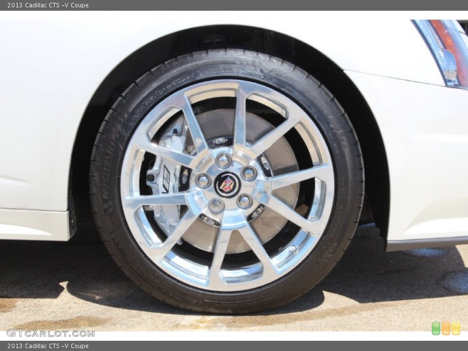 2013 Cadillac CTS -V Coupe Wheel and Tire Photo #79728820