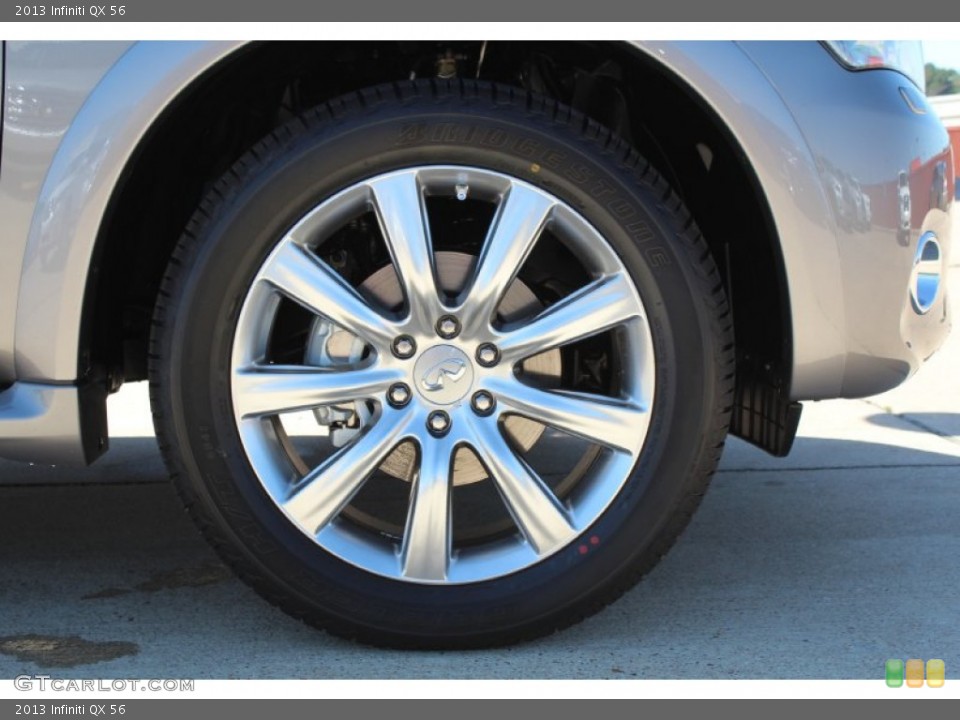 2013 Infiniti QX 56 Wheel and Tire Photo #79732653