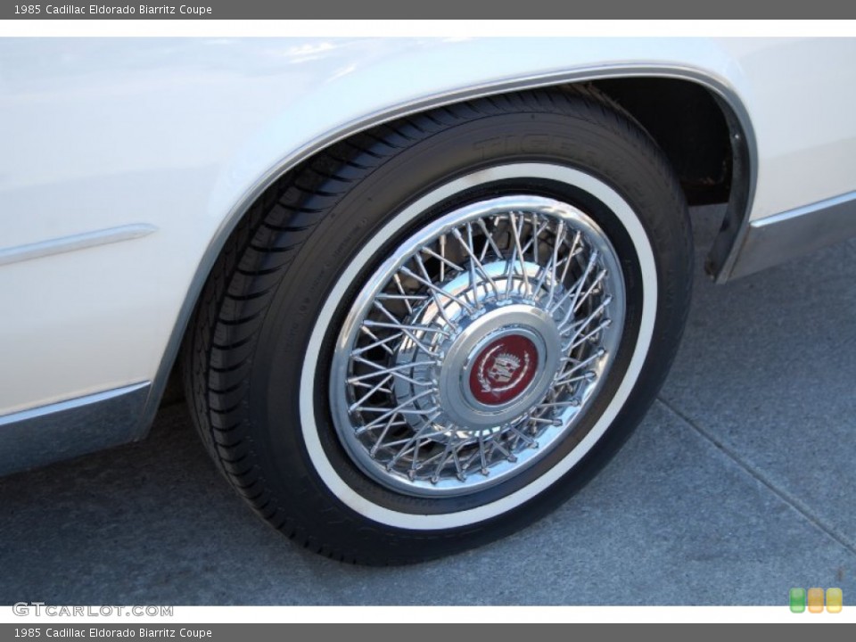 1985 Cadillac Eldorado Biarritz Coupe Wheel and Tire Photo #79736204