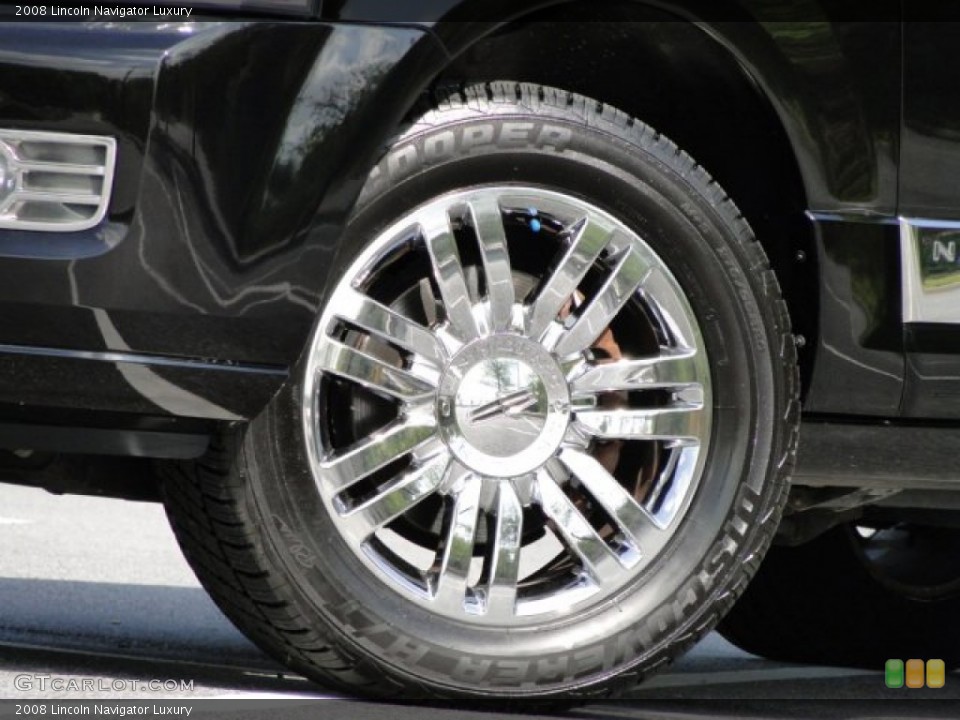 2008 Lincoln Navigator Luxury Wheel and Tire Photo #79738437