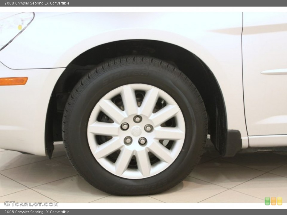 2008 Chrysler Sebring Wheels and Tires