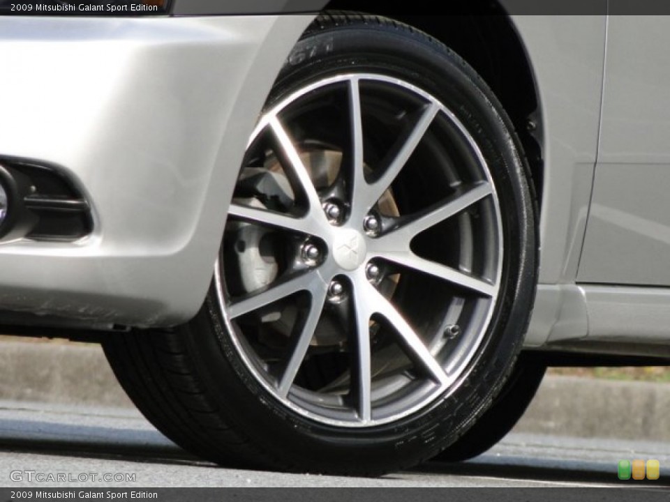 2009 Mitsubishi Galant Sport Edition Wheel and Tire Photo #79741930