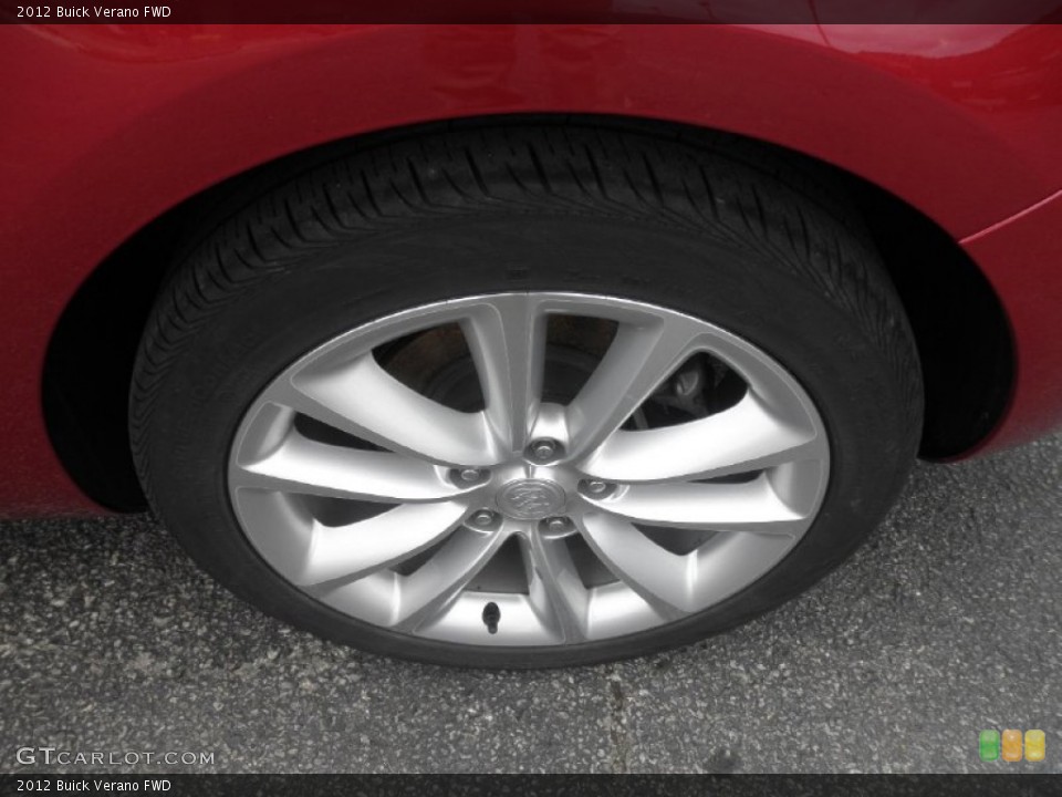 2012 Buick Verano FWD Wheel and Tire Photo #79742703