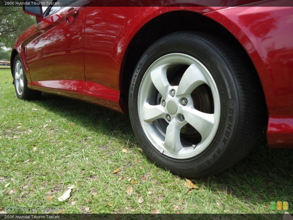 2006 Hyundai Tiburon Tuscani Wheel and Tire Photo #79742784