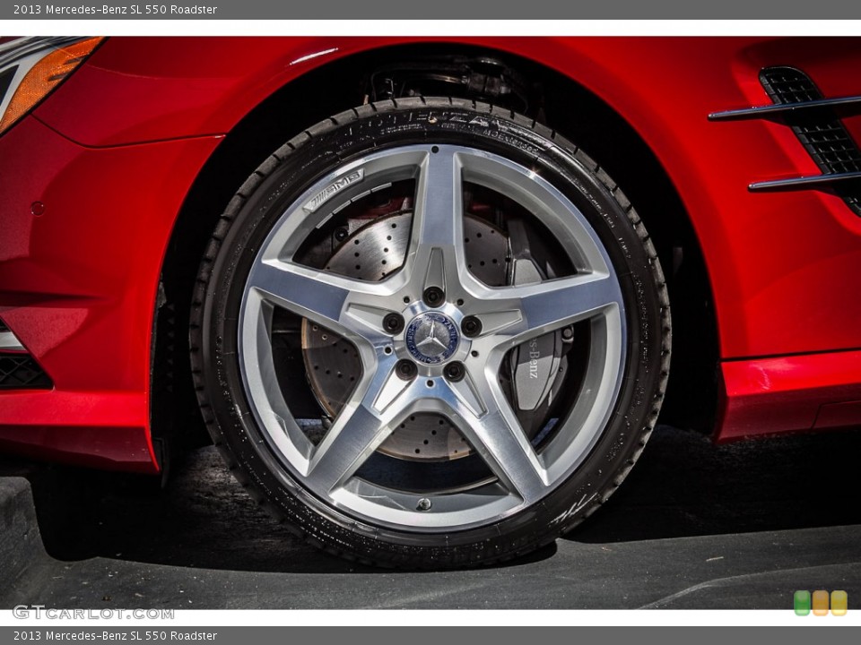 2013 Mercedes-Benz SL 550 Roadster Wheel and Tire Photo #79742851