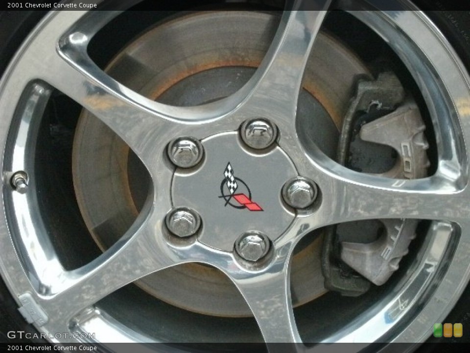 2001 Chevrolet Corvette Coupe Wheel and Tire Photo #79743716
