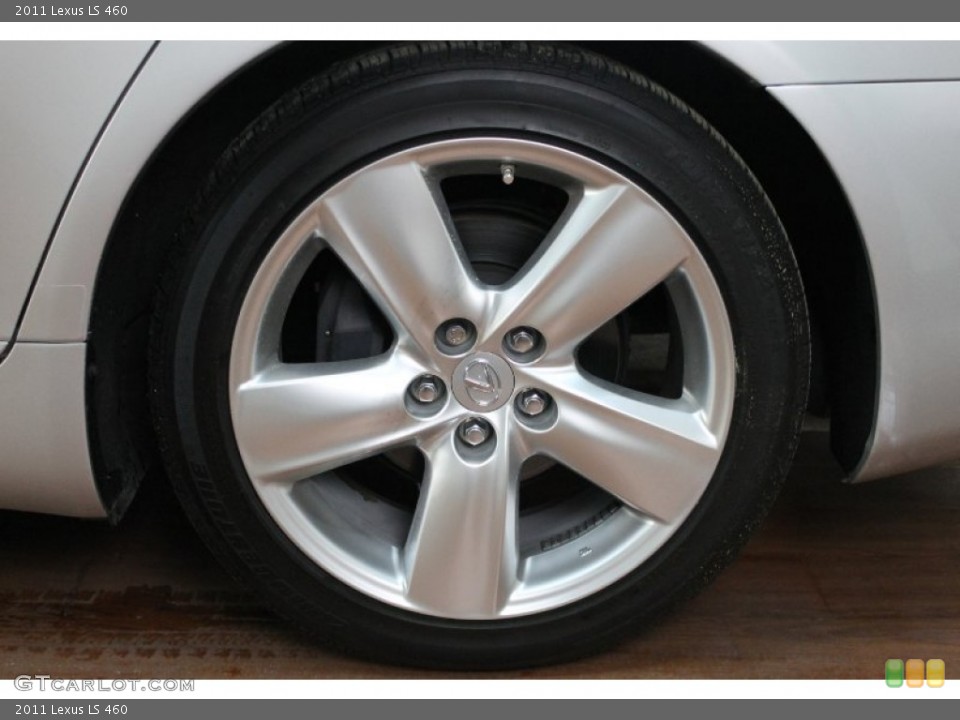 2011 Lexus LS 460 Wheel and Tire Photo #79745037