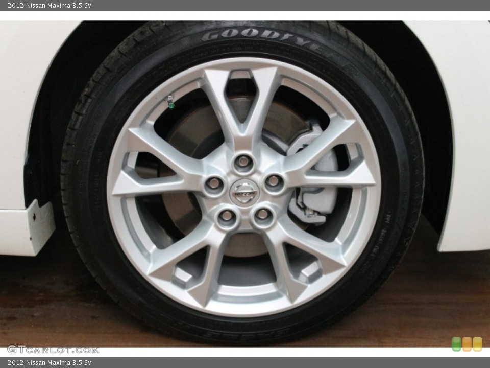 2012 Nissan Maxima 3.5 SV Wheel and Tire Photo #79745789