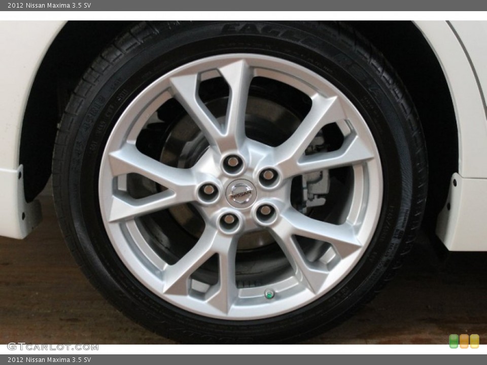 2012 Nissan Maxima 3.5 SV Wheel and Tire Photo #79745811