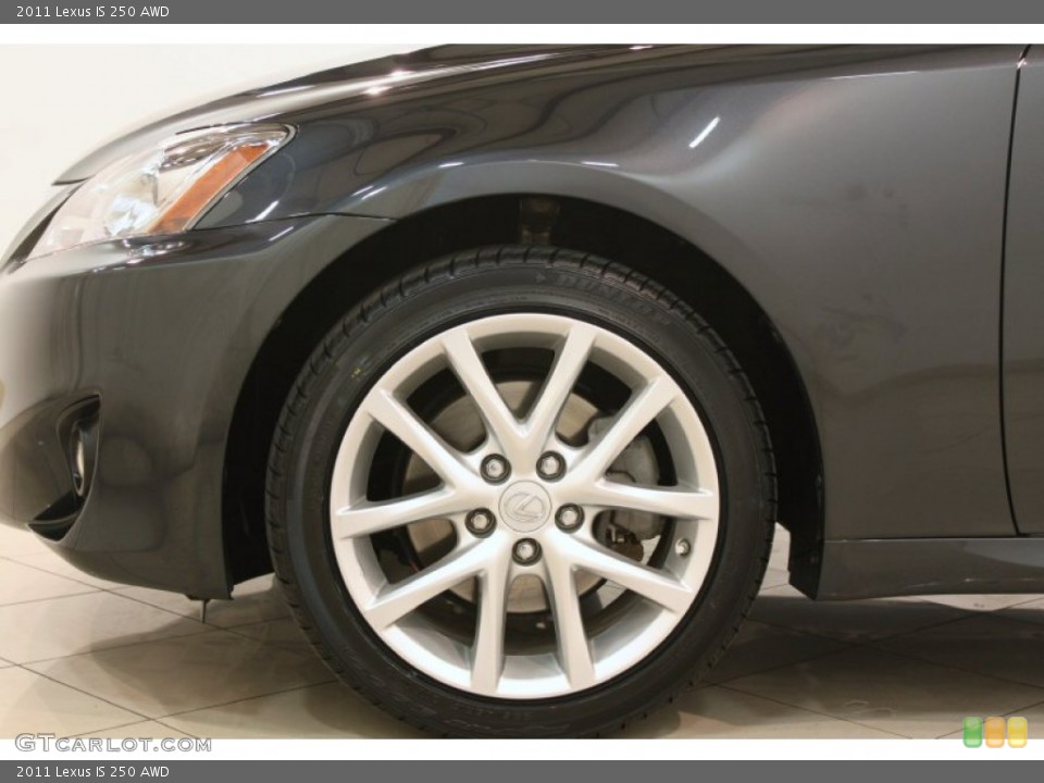 2011 Lexus IS 250 AWD Wheel and Tire Photo #79746716