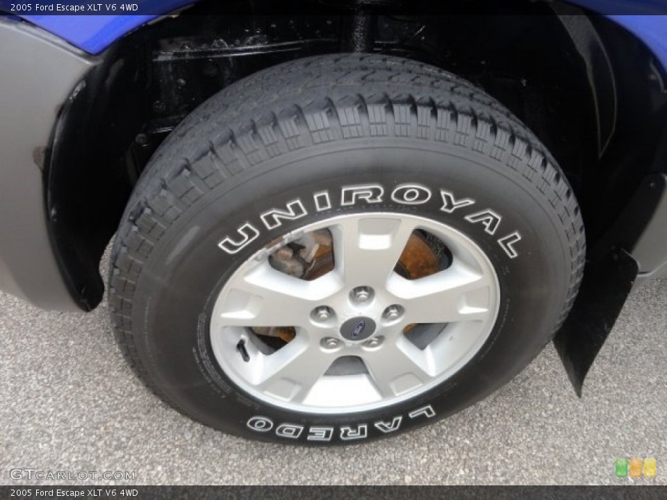 2005 Ford Escape XLT V6 4WD Wheel and Tire Photo #79747685